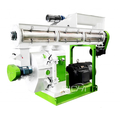 Make RICHI Factory 10T/H Straw Stalk Grass Bale Hemp Hay Alfalfa Lucerne Grass Straw Animal Feed Pellet Making Machine